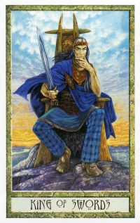 Significado de El Rey de Espadas en el Tarot  Tarot.es